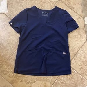 FIGS Casma Scrub Top- Navy